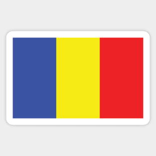 Romanian National Flag Sticker